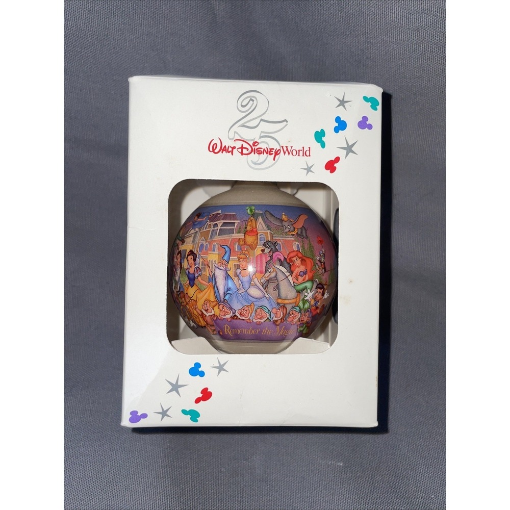 Walt Disney World 25th Ornament "Remember The Magic"